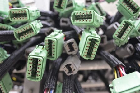 Picture of a Wire Harness Assembly close up