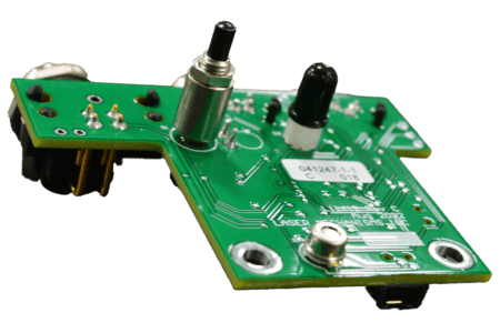 Double sided printed circuit boards